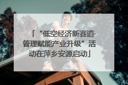 “低空经济新赛道·管理赋能产业升级”活动在萍乡安源启动