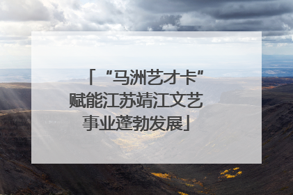 “马洲艺才卡”赋能江苏靖江文艺事业蓬勃发展