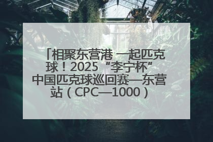 相聚东营港 一起匹克球！2025“李宁杯”中国匹克球巡回赛—东营站（CPC—1000）暨“好运山东”黄河口匹克球公开赛落幕