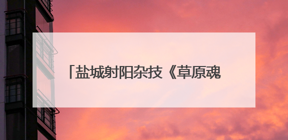 盐城射阳杂技《草原魂·顶》惊艳江苏省舞台艺术优秀小型作品调演