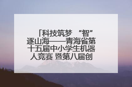 科技筑梦 “智”逐山海——青海省第十五届中小学生机器人竞赛 暨第八届创新设计大赛见闻
