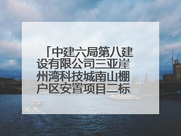 中建六局第八建设有限公司三亚崖州湾科技城南山棚户区安置项目二标段顺利通过第一次主体结构验收