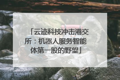 云迹科技冲击港交所：机器人服务智能体第一股的野望