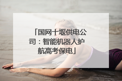 国网十堰供电公司：智能机器人护航高考保电