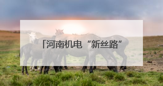 河南机电“新丝路”：68.6%增速背后的“智造”远征