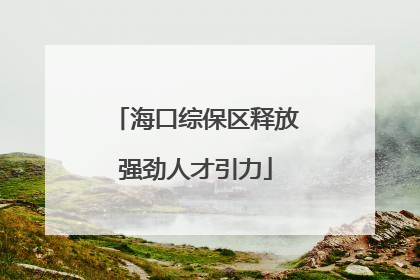 海口综保区释放强劲人才引力