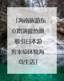 海南旅游东京路演掀热潮 吸引日本游客来琼体验海岛生活