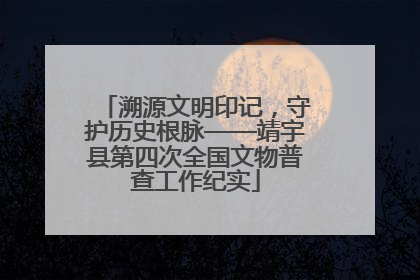 溯源文明印记，守护历史根脉——靖宇县第四次全国文物普查工作纪实