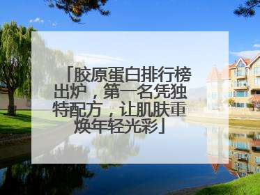 胶原蛋白排行榜出炉，第一名凭独特配方，让肌肤重焕年轻光彩