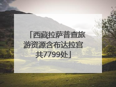 西藏拉萨普查旅游资源含布达拉宫共7799处