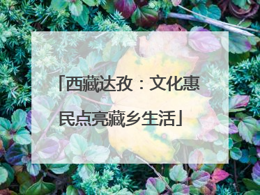 西藏达孜：文化惠民点亮藏乡生活