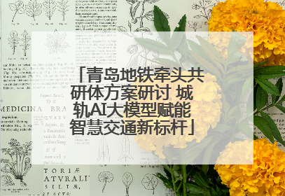 青岛地铁牵头共研体方案研讨 城轨AI大模型赋能智慧交通新标杆