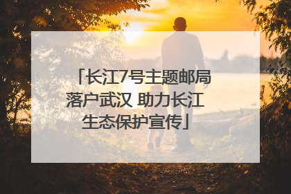 长江7号主题邮局落户武汉 助力长江生态保护宣传