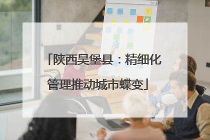 陕西吴堡县：精细化管理推动城市蝶变