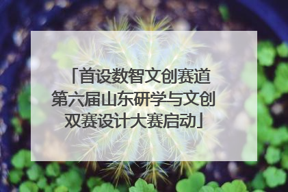 首设数智文创赛道 第六届山东研学与文创双赛设计大赛启动